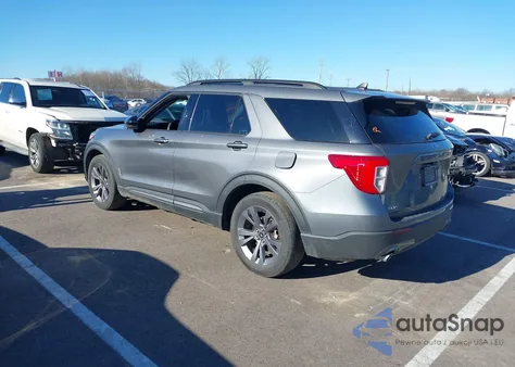 2023 Ford Explorer Xlt из США, поврежденный, VIN 1FMSK7DH3PGB73777